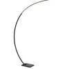 Vloerlampen<Lucide Booglamp Curve Zwart - LED - 192 cm hoog