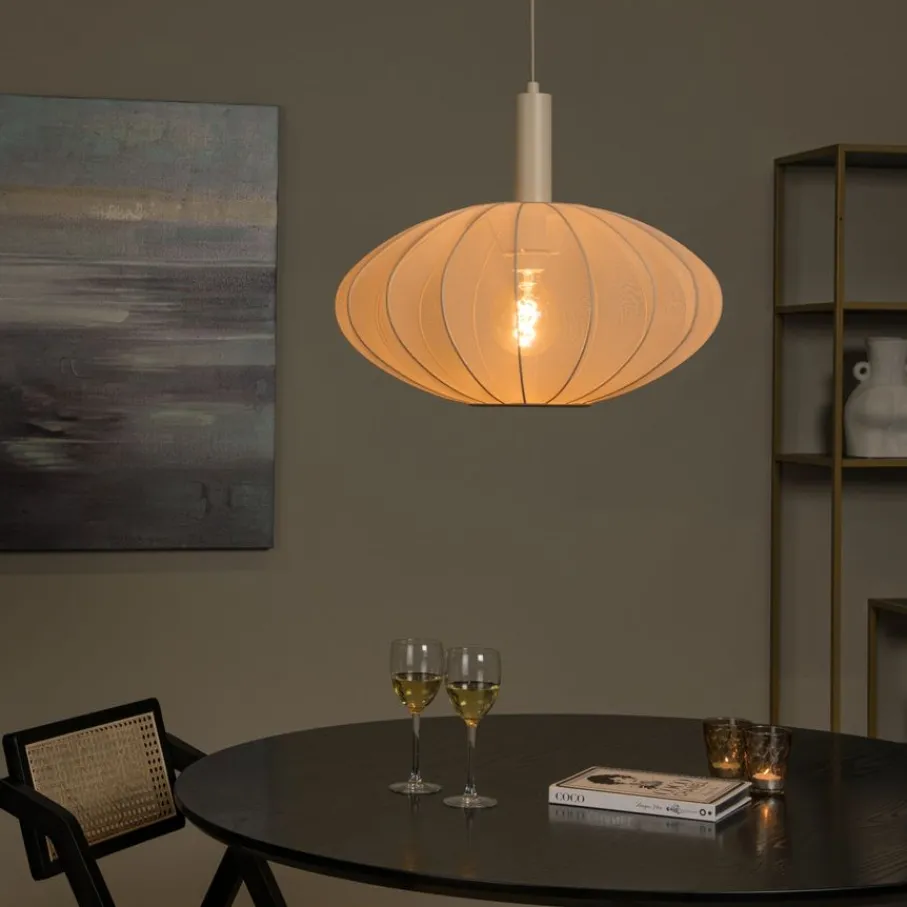 Hanglampen<Lucide Hanglamp Corina Beige - E27 - Ø 50 cm