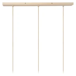 Hanglampen<Lucide Hanglamp Corina Beige - 3 x E27 - 90 cm breed
