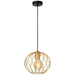 Hanglampen<Lucide Hanglamp Danza Goud - E27 - Ø 25 cm