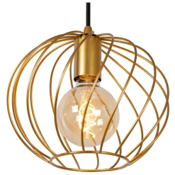 Hanglampen<Lucide Hanglamp Danza Goud - 3 x E27 - Ø 50 cm