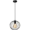 Hanglampen<Lucide Hanglamp Danza Zwart - E27 - Ø 25 cm