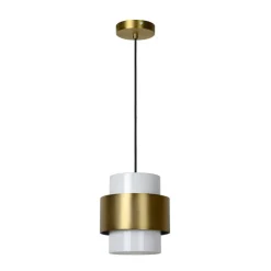 Hanglampen<Lucide Hanglamp Firmin Goud - E27 - Ø 20 cm