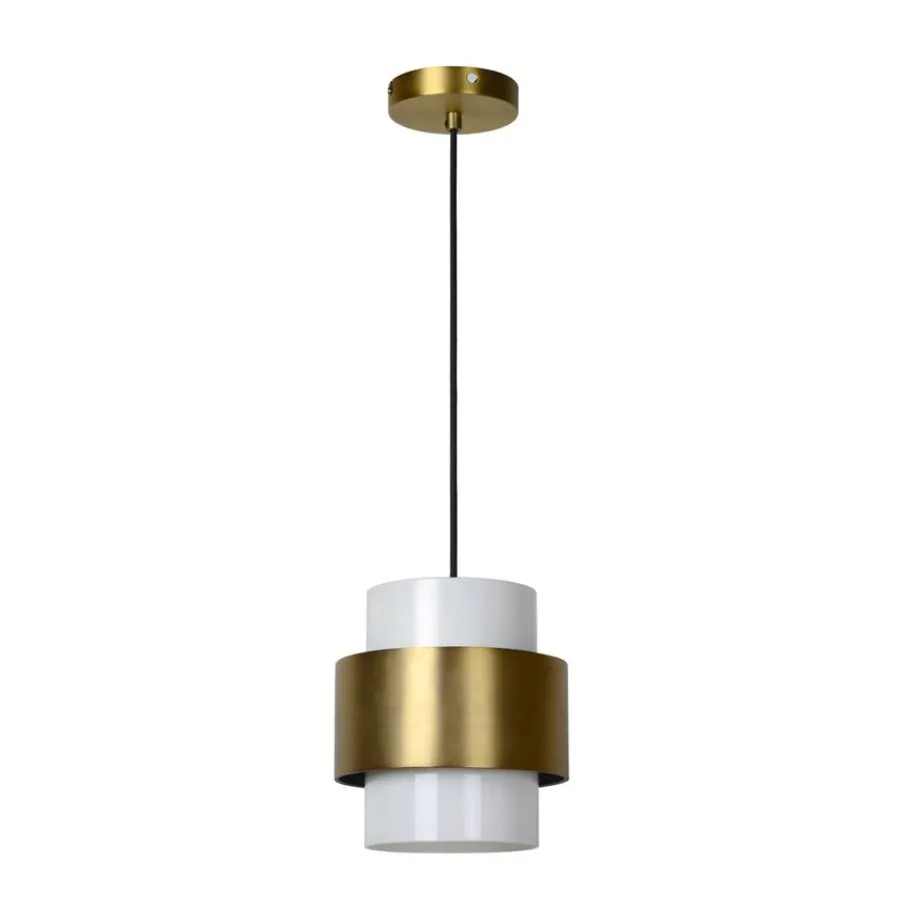 Hanglampen<Lucide Hanglamp Firmin Goud - E27 - Ø 20 cm