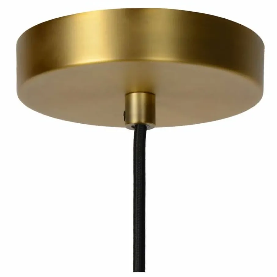 Hanglampen<Lucide Hanglamp Firmin Goud - E27 - Ø 20 cm