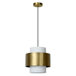 Hanglampen<Lucide Hanglamp Firmin Goud - E27 - Ø 30 cm