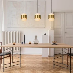 Hanglampen<Lucide Hanglamp Firmin Goud - 3 x E27 - 110 cm breed