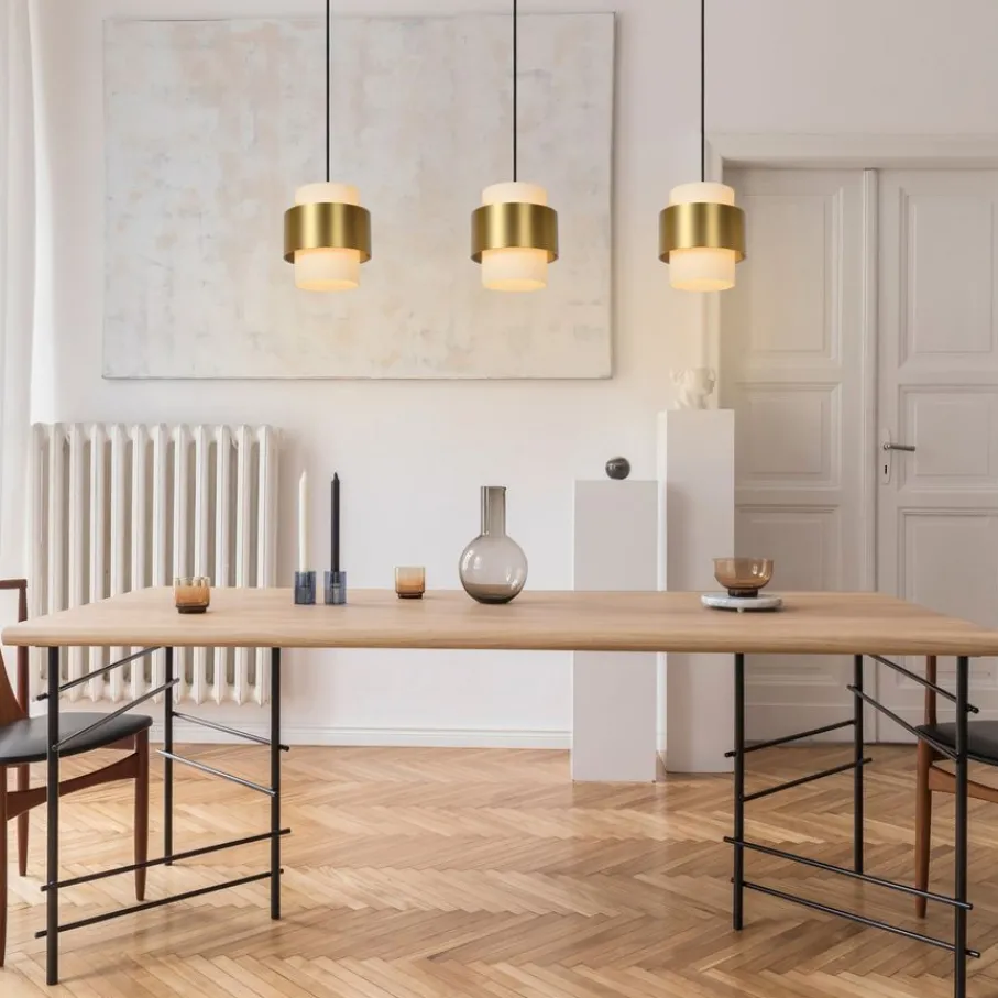 Hanglampen<Lucide Hanglamp Firmin Goud - 3 x E27 - 110 cm breed