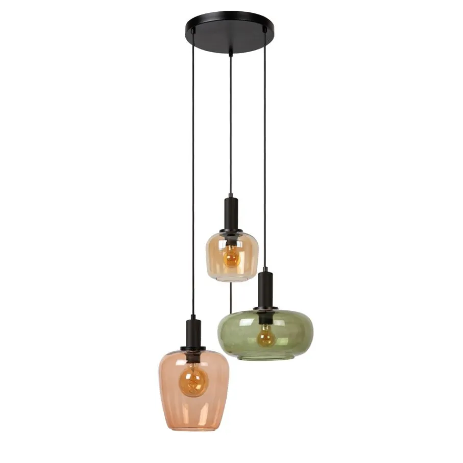 Hanglampen<Lucide Hanglamp Ilona Multi - 3 x E27 - Ø 51 cm