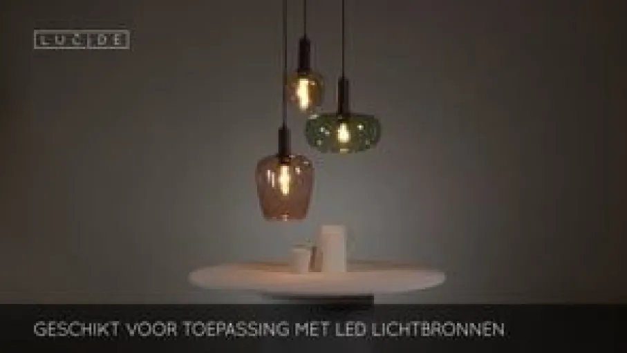 Hanglampen<Lucide Hanglamp Ilona Multi - 3 x E27 - Ø 51 cm