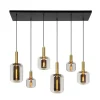 Hanglampen<Lucide Hanglamp Joanet Zwart - 6 x E27 - 132 cm breed