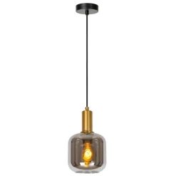 Hanglampen<Lucide Hanglamp Joanet Zwart - E27 - Ø 16 cm