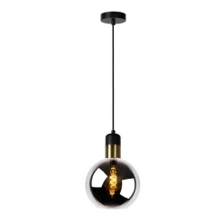 Hanglampen<Lucide Hanglamp Julius Zwart - E27 - Ø 20 cm