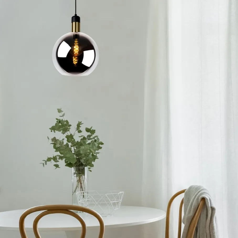 Hanglampen<Lucide Hanglamp Julius Zwart - E27 - Ø 28 cm