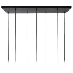 Hanglampen<Lucide Hanglamp Maloto Goud - 7 x E27 - 150 cm breed