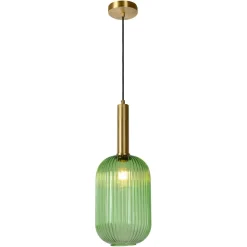 Hanglampen<Lucide Hanglamp Maloto Groen - E27 - Ø 20 cm