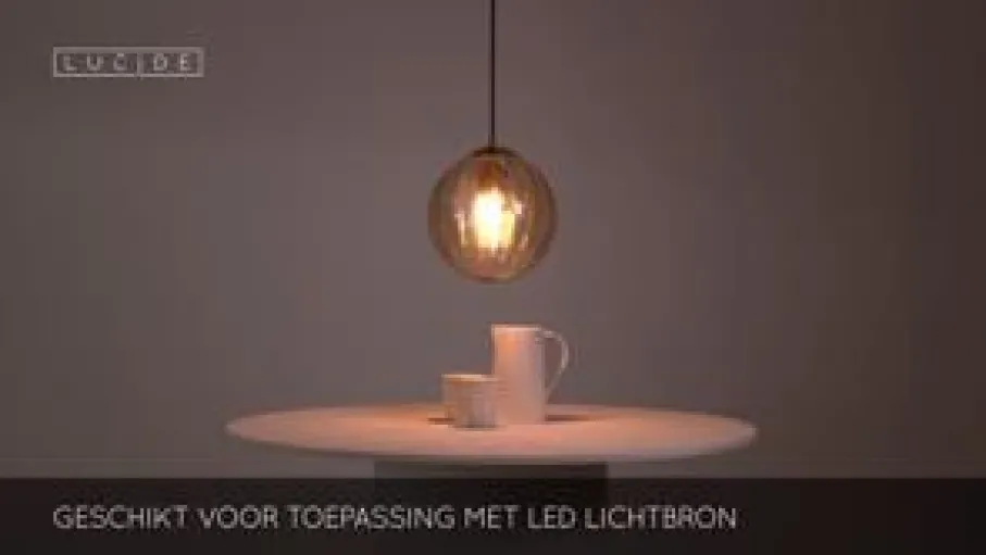 Hanglampen<Lucide Hanglamp Monsaraz Roze - E27 - Ø 25 cm