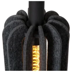 Hanglampen<Lucide Hanglamp Rafal Grijs - E27 - Ø 20 cm