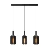 Hanglampen<Lucide Hanglamp Rafal Grijs - 3 x E27 - 98 cm breed