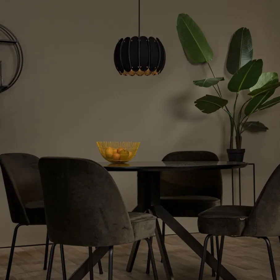 Hanglampen<Lucide Hanglamp Spencer Zwart - E27 - Ø 30 cm