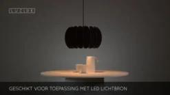 Hanglampen<Lucide Hanglamp Spencer Zwart - E27 - Ø 40 cm