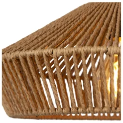 Hanglampen<Lucide Hanglamp Yunkai Naturel - 3 x E27 - Ø 50 cm