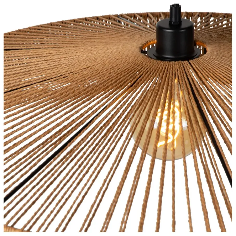 Hanglampen<Lucide Hanglamp Yunkai Naturel - E27 - Ø 50 cm