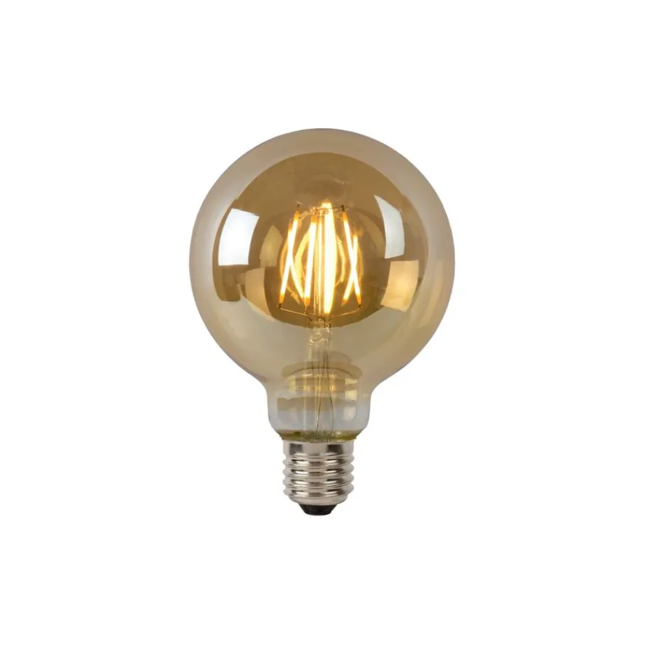Lichtbronnen<Lucide Lichtbron G95 Amber - E27 - Ø 9,5 cm