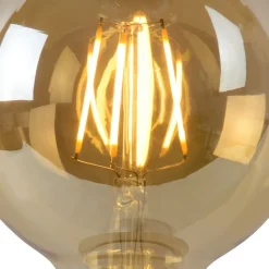 Lichtbronnen<Lucide Lichtbron G95 Amber - E27 - Ø 9,5 cm
