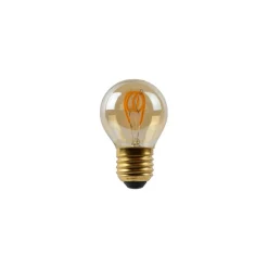 Lichtbronnen<Lucide Lichtbron G45 Amber - E27 - Ø 4,5 cm