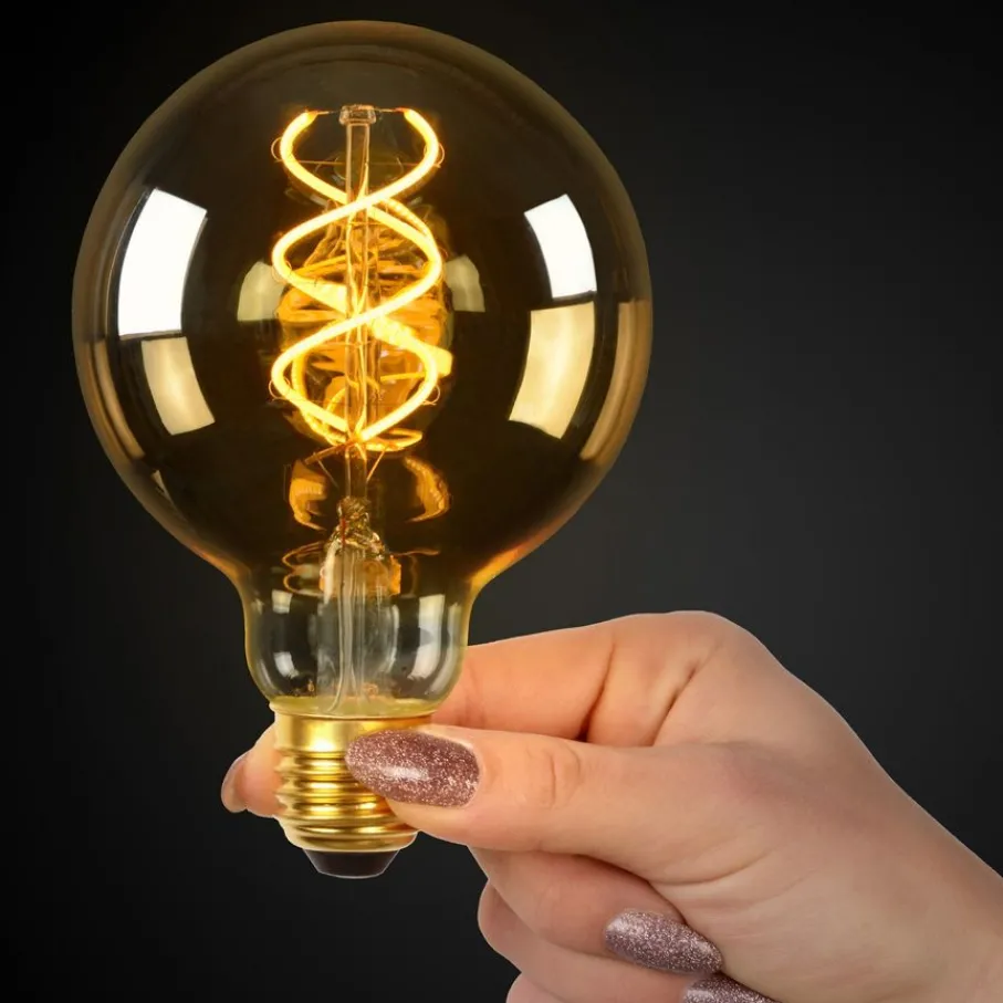 Lichtbronnen<Lucide Lichtbron G95 Amber - E27 - Ø 9,5 cm