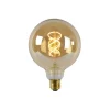 Lichtbronnen<Lucide Lichtbron G125 Amber - E27 - Ø 12,5 cm