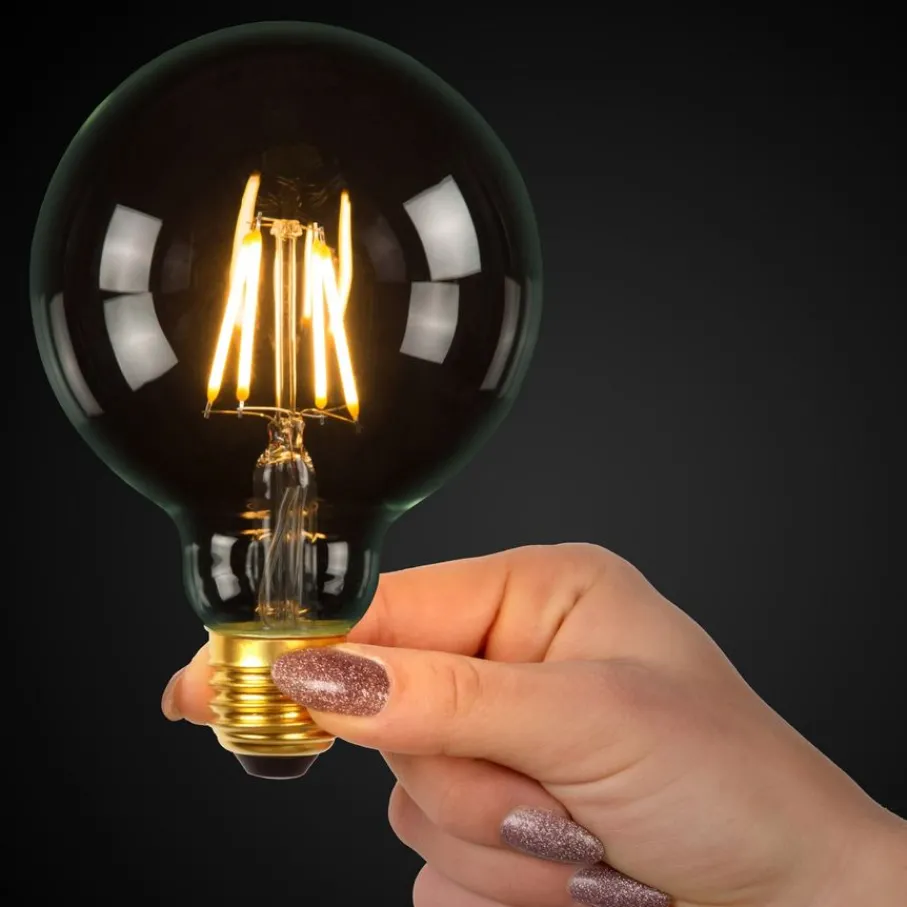 Lichtbronnen<Lucide Lichtbron G80 Class A Transparant - E27 - Ø 8 cm