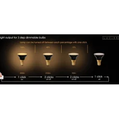 Lichtbronnen<Lucide Lichtbron G45 Zwart - E14 - Ø 4,3 cm