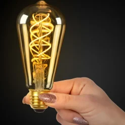 Lichtbronnen<Lucide Lichtbron ST64 Goud - E27 - Ø 6,4 cm