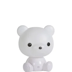 Kinderlampen<Lucide Oplaadbare Kinderlamp Dodo Bear Wit - LED - 25 cm hoog