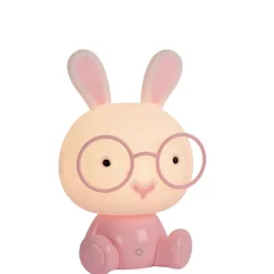 Kinderlampen<Lucide Oplaadbare Kinderlamp Dodo Rabbit Roze - LED - 31 cm hoog