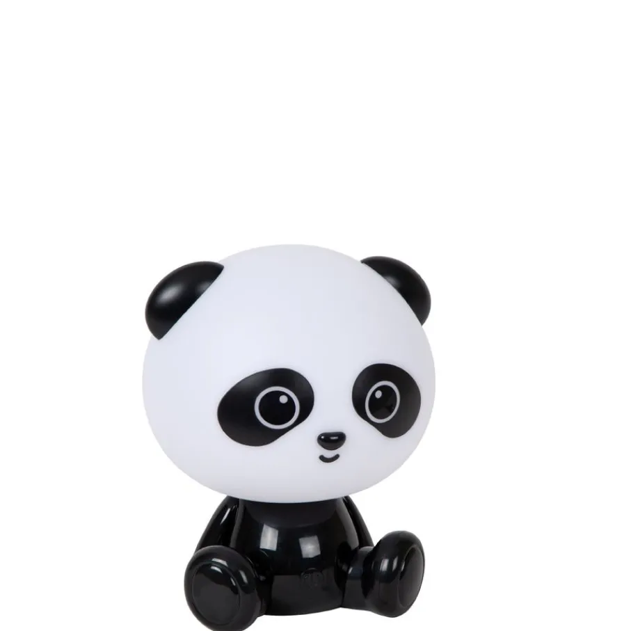 Kinderlampen<Lucide Oplaadbare Kinderlamp Dodo Panda Zwart - LED - 26 cm hoog