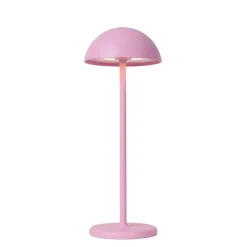 Tafellampen<Lucide Oplaadbare Tafellamp Joy Roze - LED - 32 cm hoog