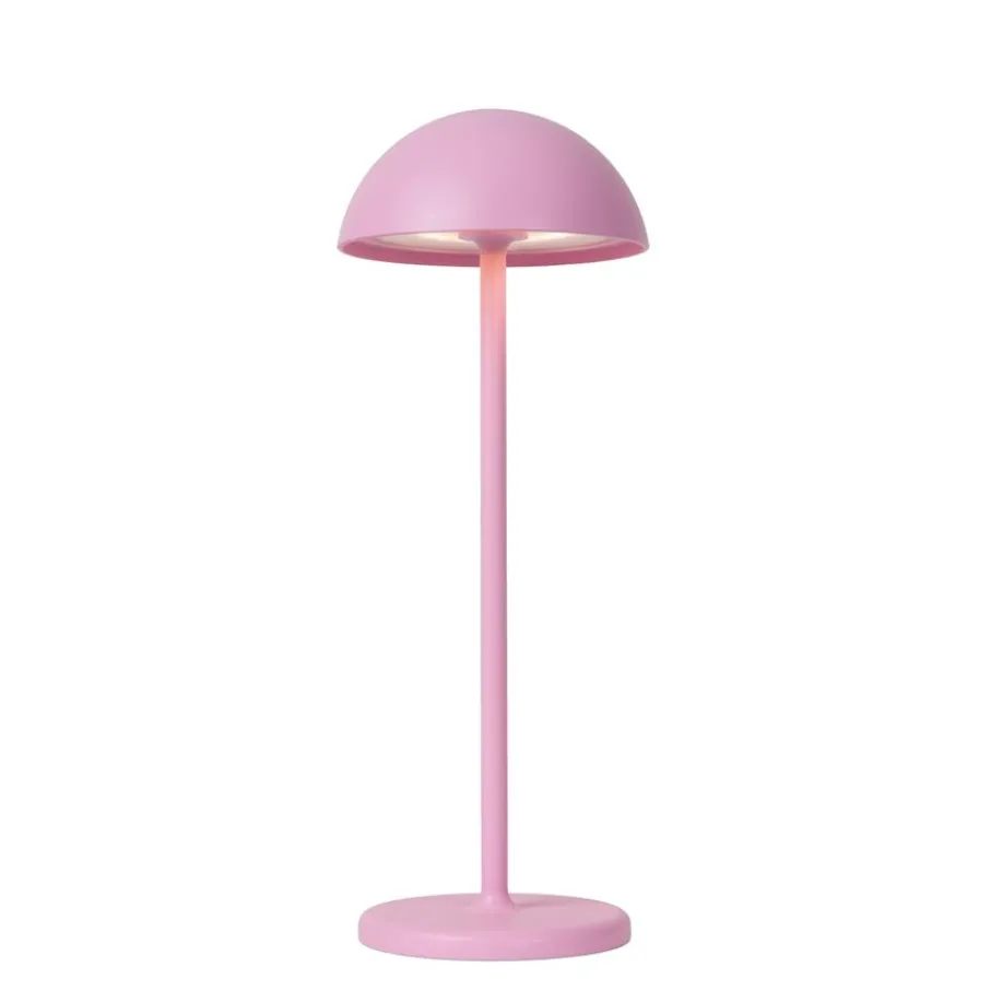 Tafellampen<Lucide Oplaadbare Tafellamp Joy Roze - LED - 32 cm hoog