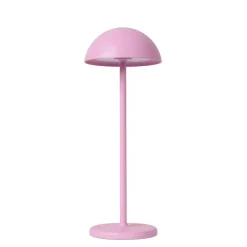 Tafellampen<Lucide Oplaadbare Tafellamp Joy Roze - LED - 32 cm hoog