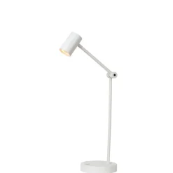 Bureaulampen|Tafellampen<Lucide Oplaadbare Tafellamp Tipik Wit - LED - 64 cm hoog