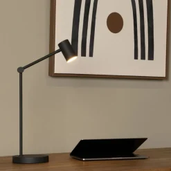 Bureaulampen|Tafellampen<Lucide Oplaadbare Tafellamp Tipik Zwart - LED - 64 cm hoog