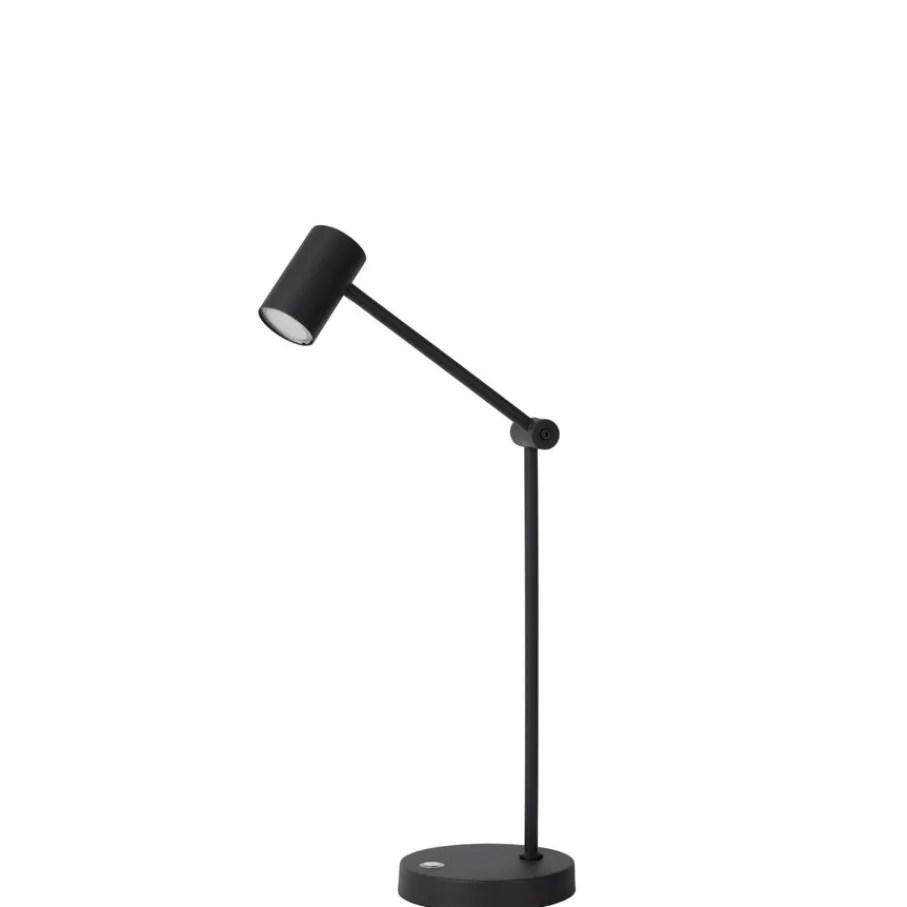 Bureaulampen|Tafellampen<Lucide Oplaadbare Tafellamp Tipik Zwart - LED - 64 cm hoog