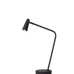Bureaulampen|Tafellampen<Lucide Oplaadbare Tafellamp Stirling Zwart - LED - 48 cm hoog