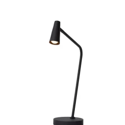 Bureaulampen|Tafellampen<Lucide Oplaadbare Tafellamp Stirling Zwart - LED - 48 cm hoog