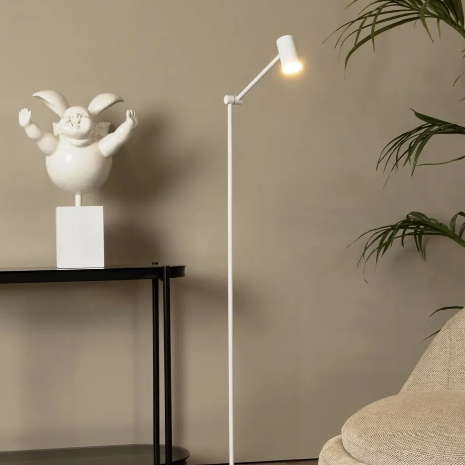 Vloerlampen<Lucide Oplaadbare Vloerlamp Tipik Wit - LED - 138 cm hoog