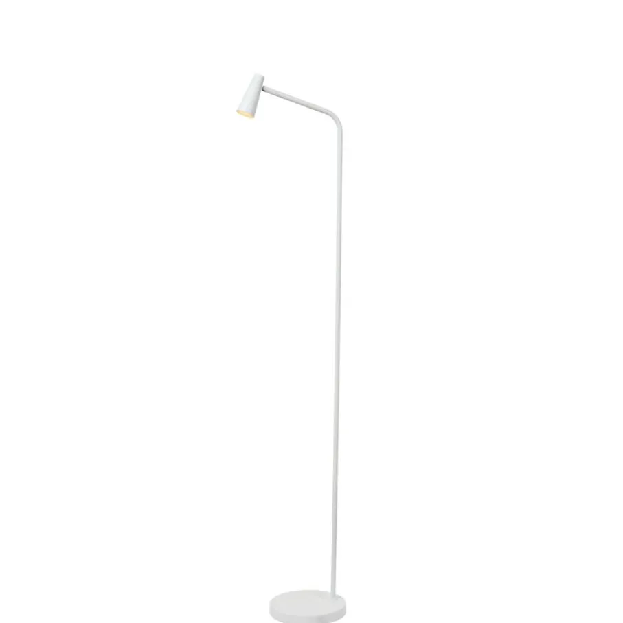 Vloerlampen<Lucide Oplaadbare Vloerlamp Stirling Wit - LED - 138 cm hoog