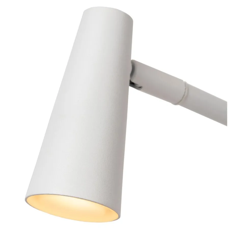 Vloerlampen<Lucide Oplaadbare Vloerlamp Stirling Wit - LED - 138 cm hoog