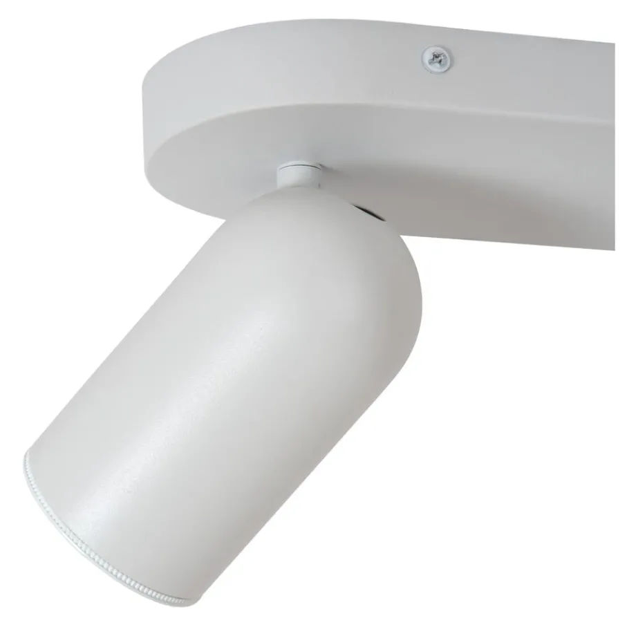 Spots<Lucide Plafondspot Punch Wit - 2 x GU10 - 26 cm breed